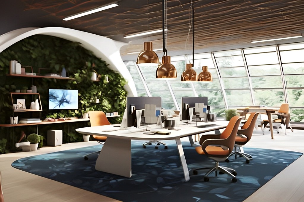 Một số mẫu thiết kế văn phòng theo phong cách thanh lịch và hiện đại