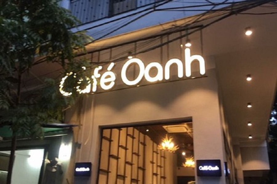 Chủ quán tên Oanh lấy tên quán cafe bằng chính tên của mình 